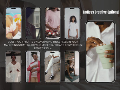 700 Melanin Lifestyle Stock Video Reels Bundle